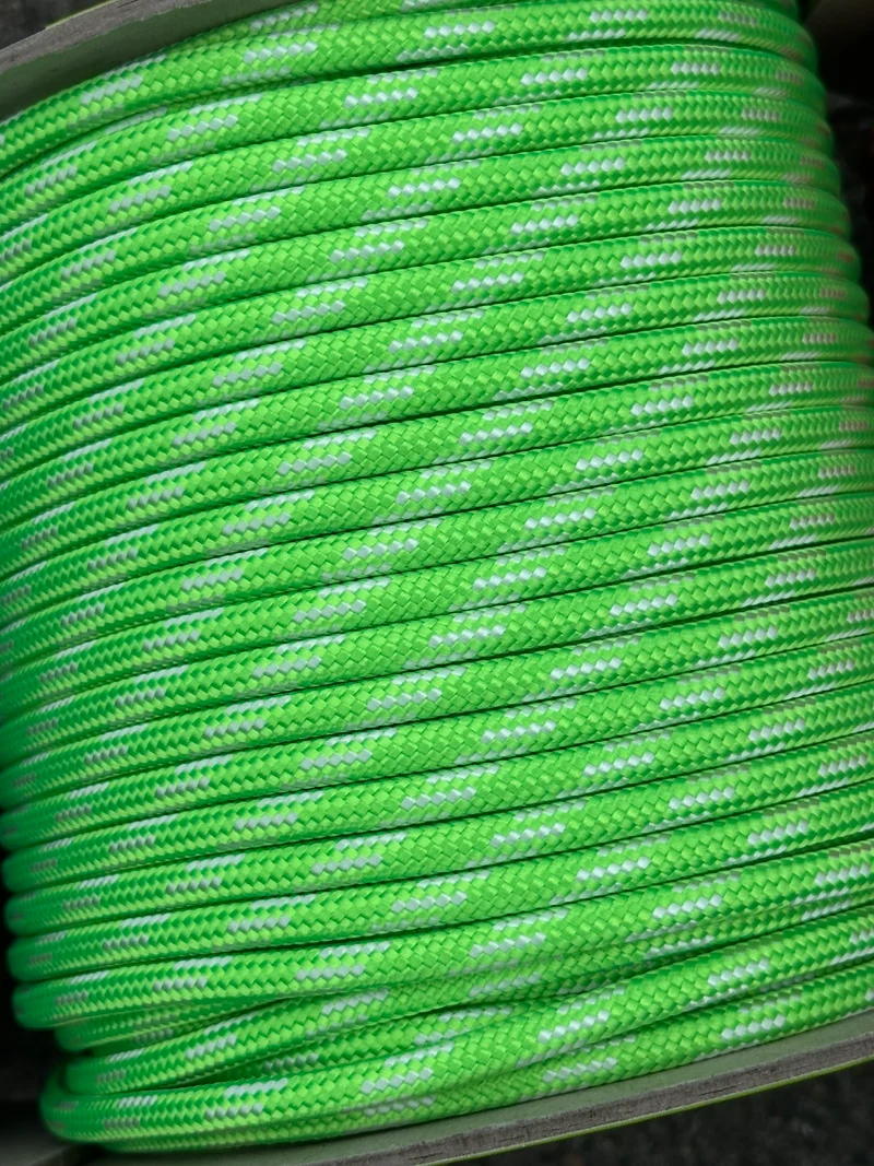 PES Cord 5mm Statisch Touw Groen