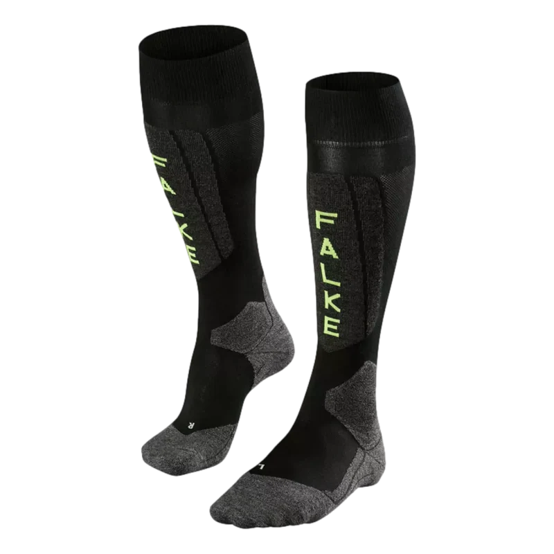 Falke Skisokken SK5 Expert Heren Zwart - Match Laren