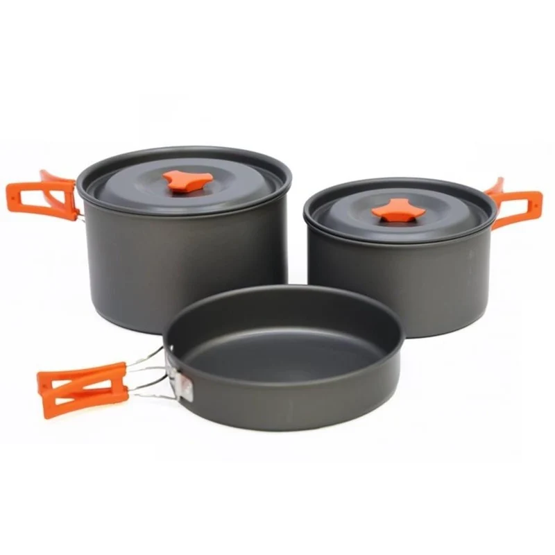 Hard Anodised Cook Kit 4 Person