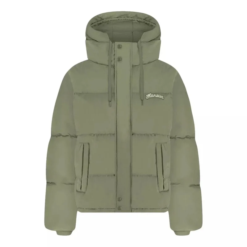 Flaneur Signature Puffer Jacket Khaki - Match Laren