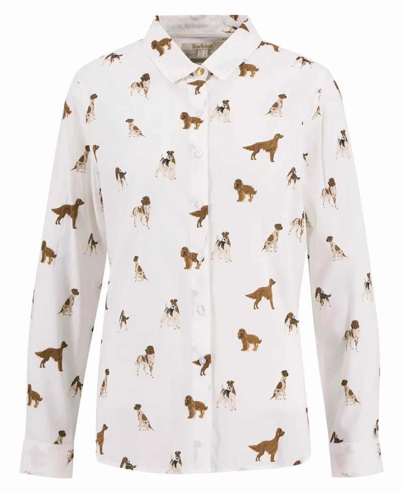 Safari Shirt Multi-Dog Print W