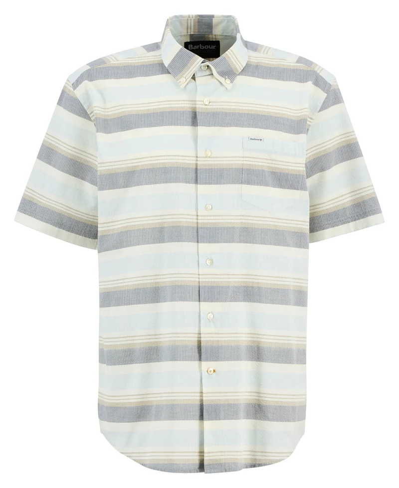 Chathill Striped Regular S/S Shirt