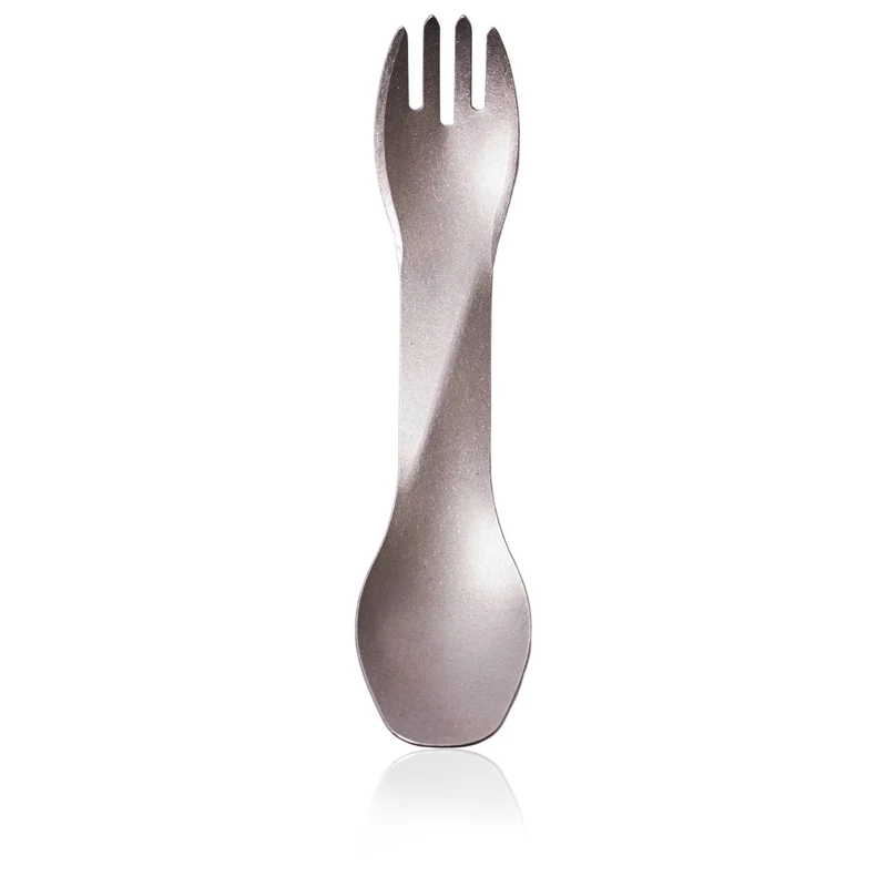 Titanium spork