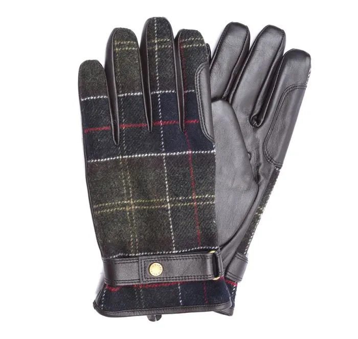 Newbrough tartan gloves
