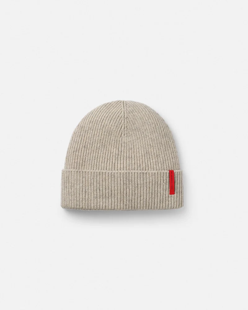 Cashmere Mix Rib Beanie