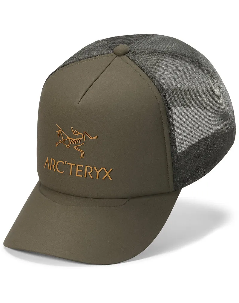 Bird word trucker curved