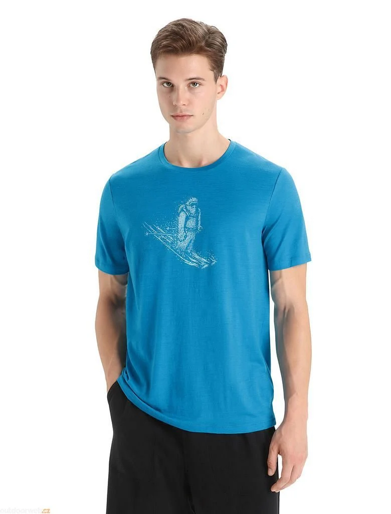 mens tech lite ll ss tee skiing yeti