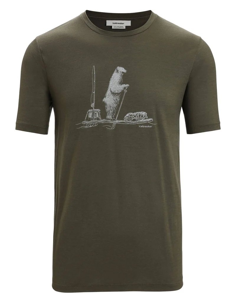 mens tech lite ll ss tee polar paddle