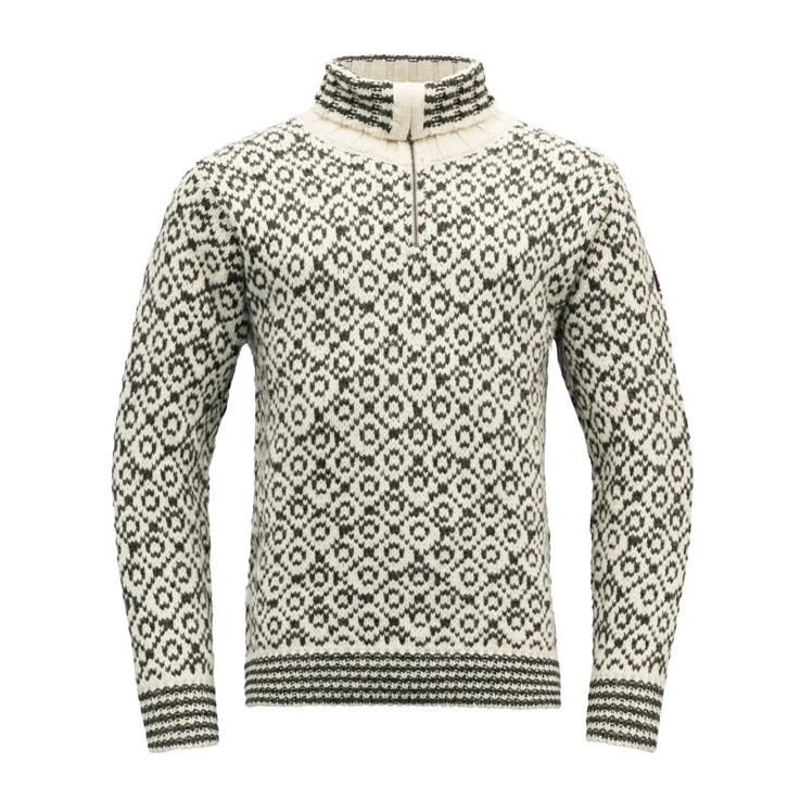 Svalbard wool zip neck
