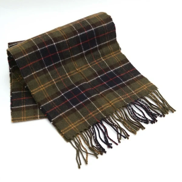 tartan lambswool scarf