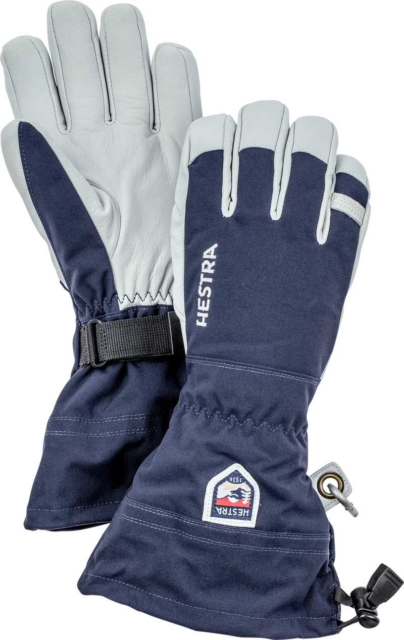Army Leather Heli Ski - 5 finger