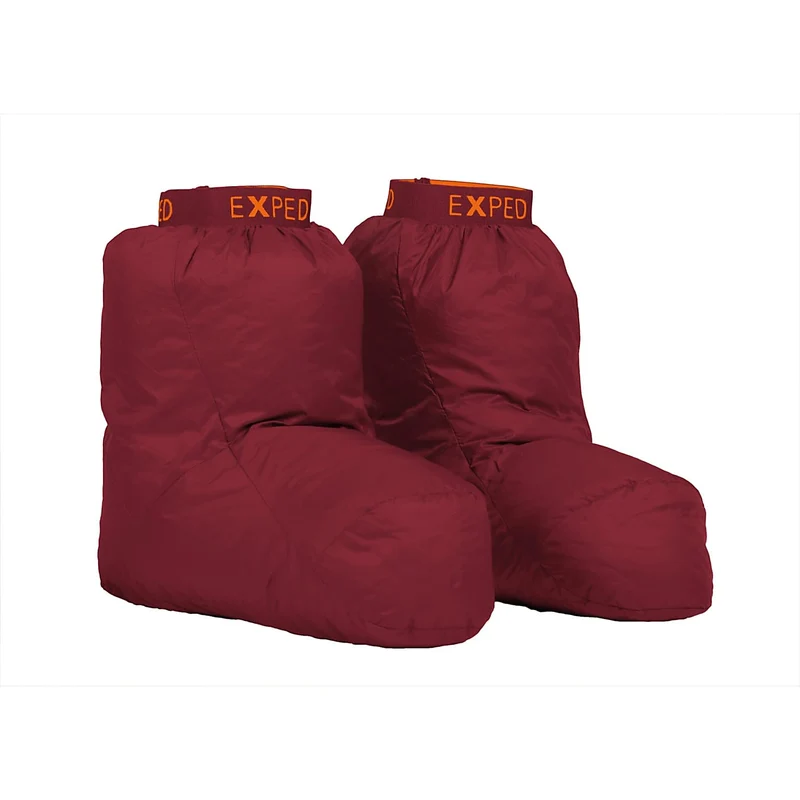 Down Sock M burgundy