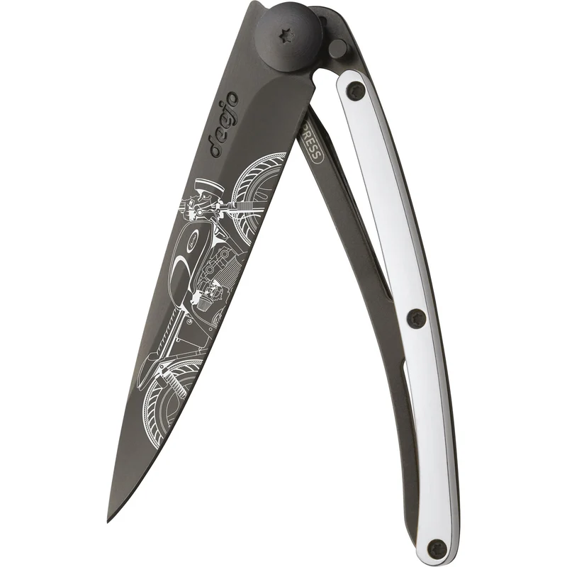 Deejo 37g, Tattoo White Gold Gilded / Cafe Racer