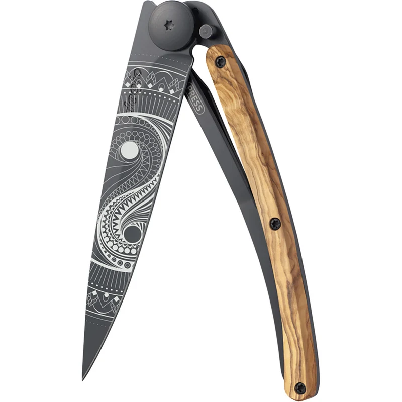 Deejo Tattoo 37g Olive wood Yin & Yang