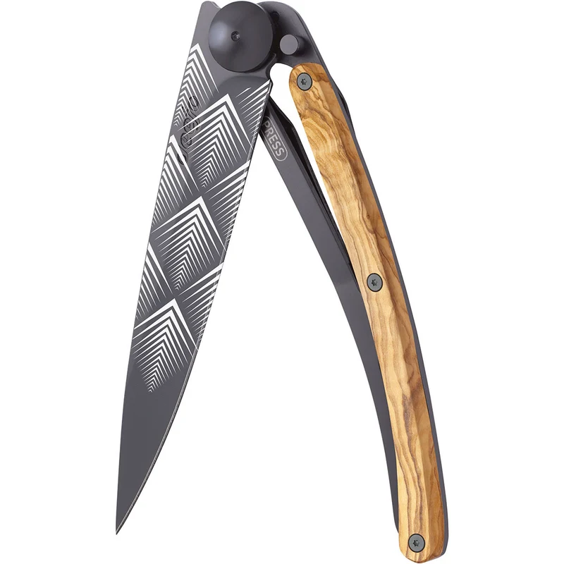 Deejo Black 37g Juniper wood Art Deco