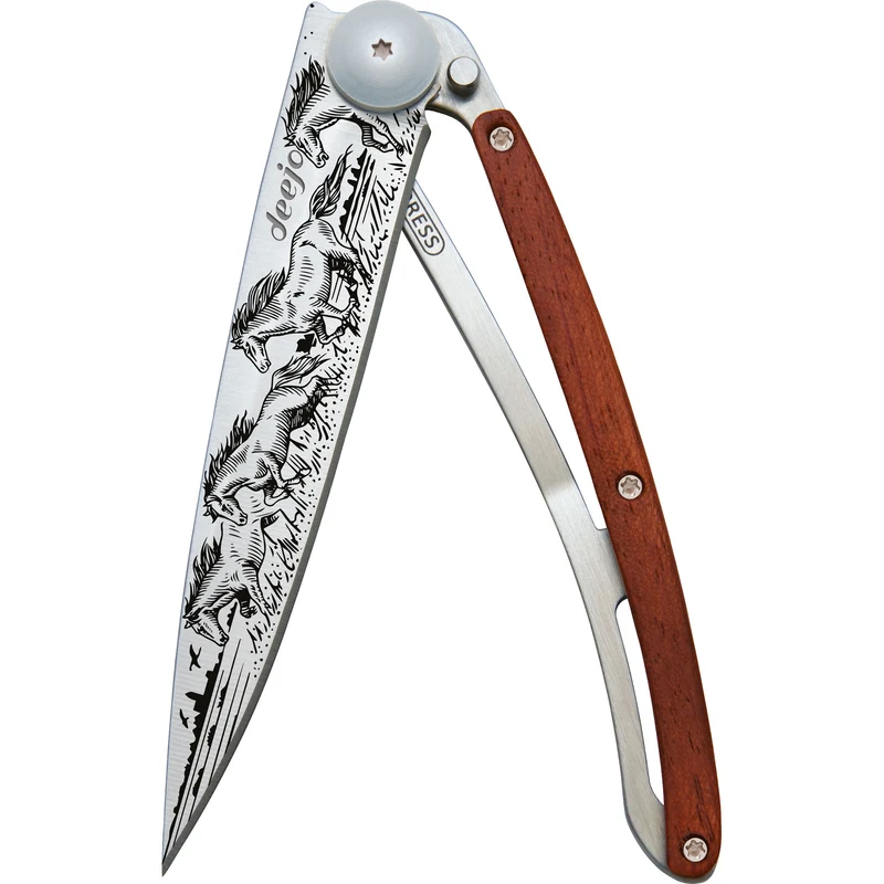 Deejo Titane 37g Ebony wood Wild horses