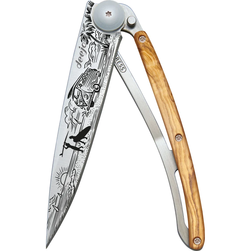 Deejo Titane 37g Olive wood Van Life