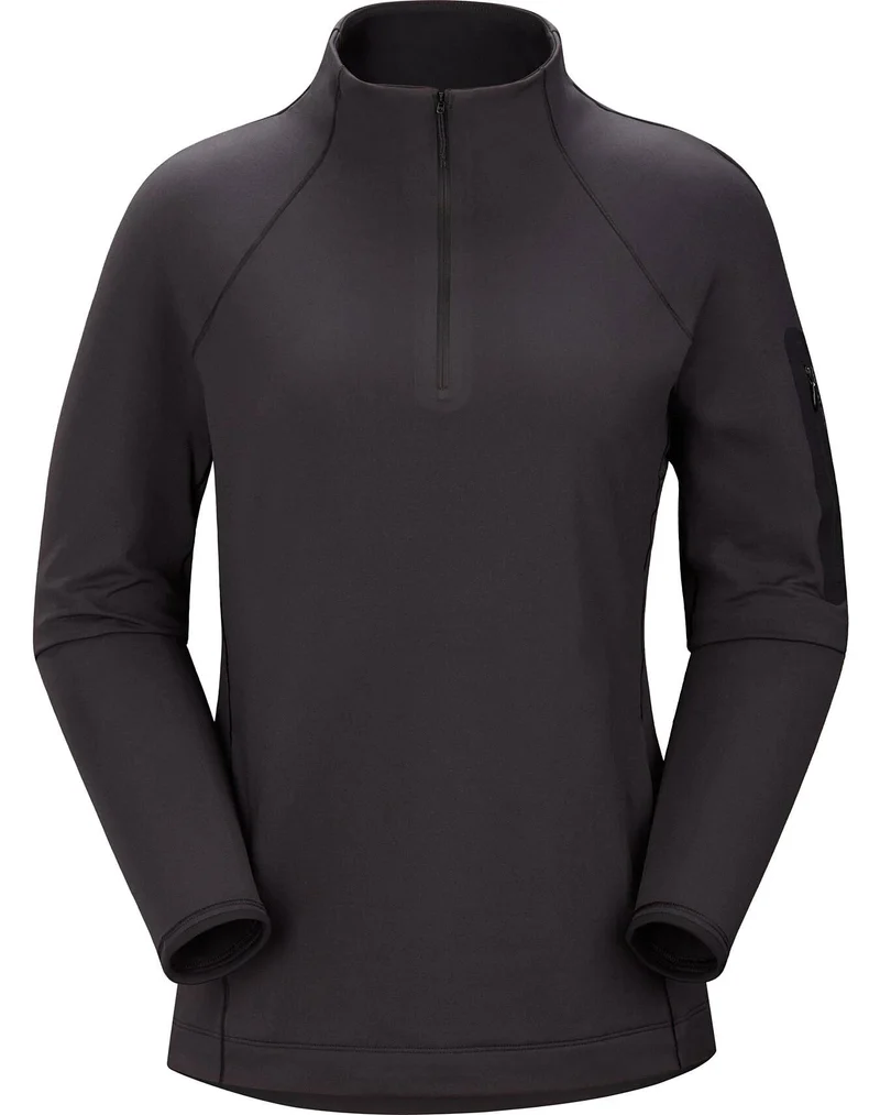 rho lt zip neck women's