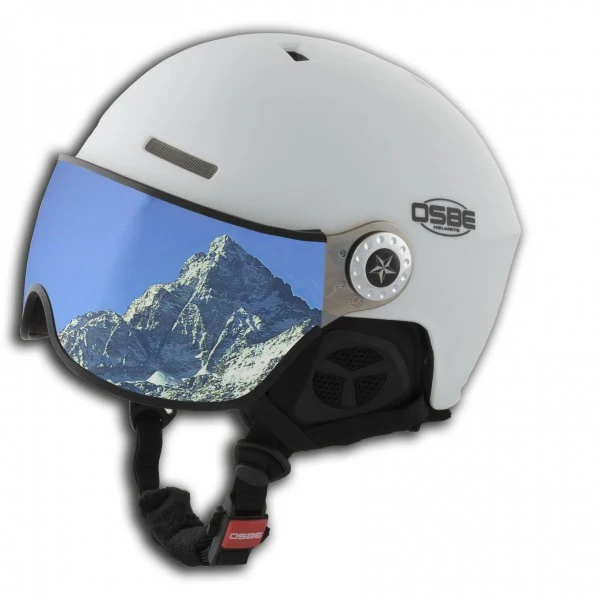 Helm aire visor bianco