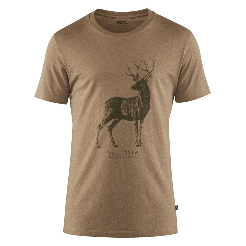 Deer print f shirt