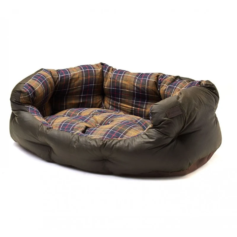 BARBOUR WAX/COTTON DOG BED 30IN