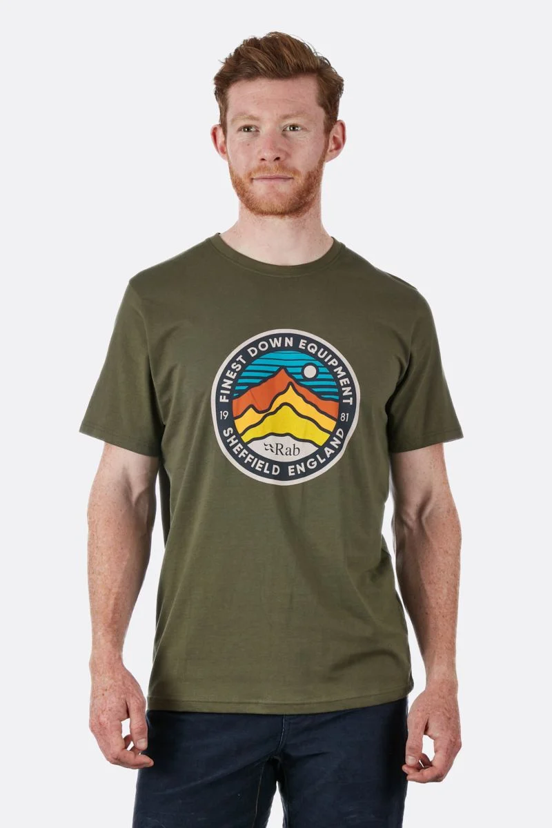 Stance 3 peaks ss tee