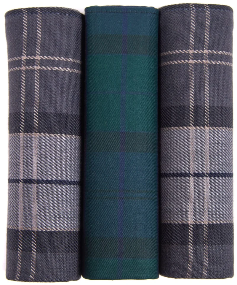 Handkerchiefs tartan