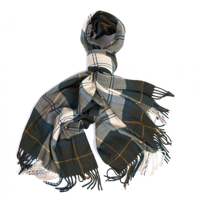 Modern country tartan scarf