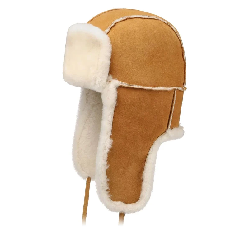Bomber cap lamp fur
