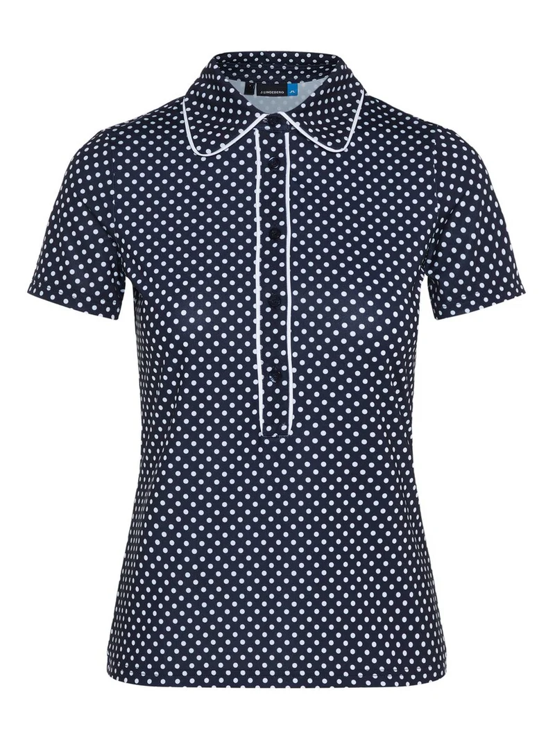 Flor soft compressie poloshirt W