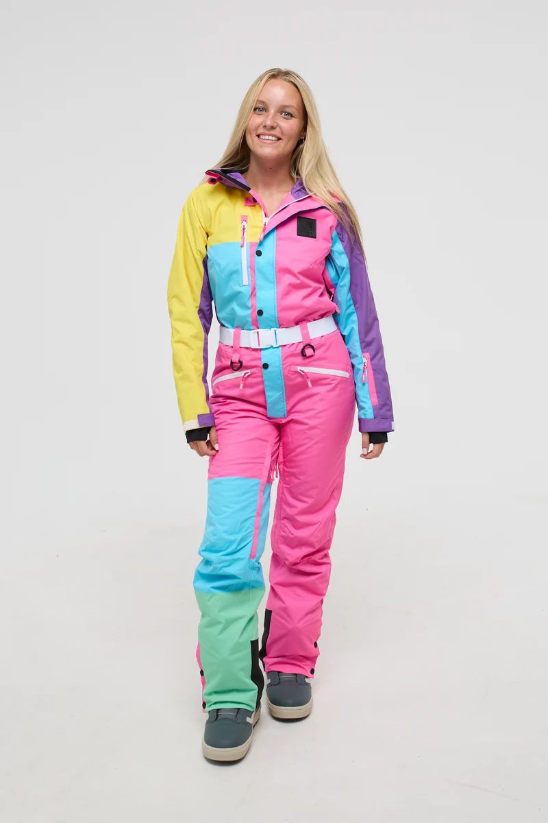 So Fetch Women's Ski Suit - Pink