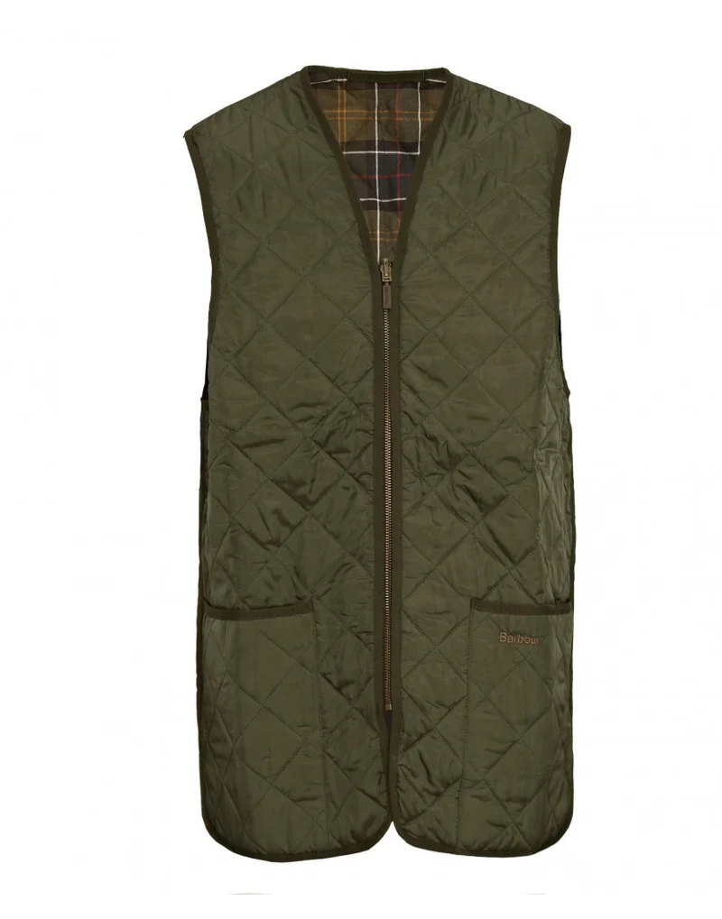 Quilted Waistcoat Zip-in Liner