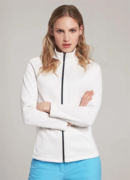 Full zip stretch jacq fleece W