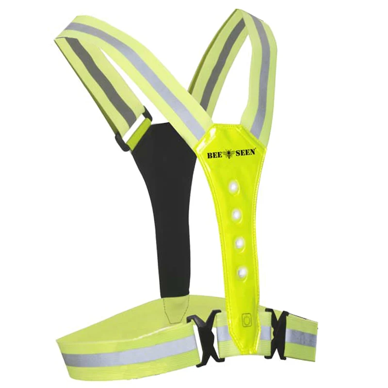 Led harnas fluor yellow
