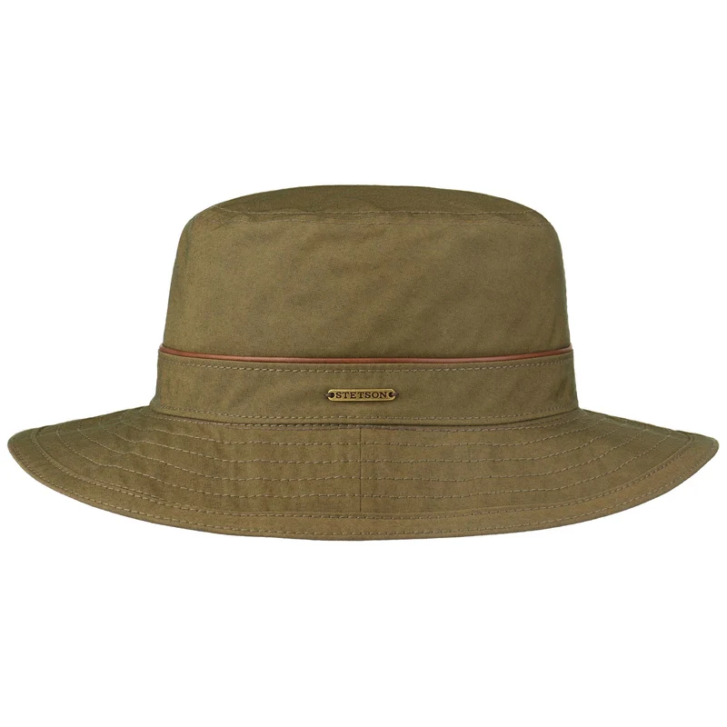 Bucket waxed cotton