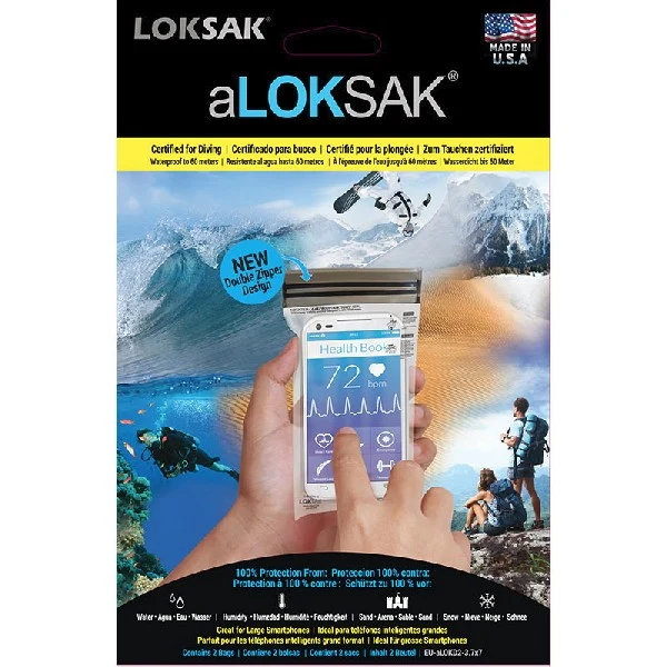 Loksak 8.89x16.5 2stuks