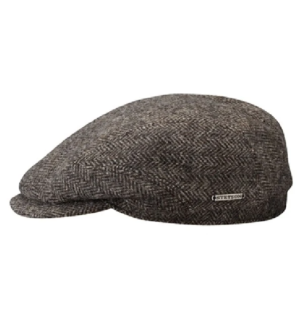 Driver cap woolrich herringbone