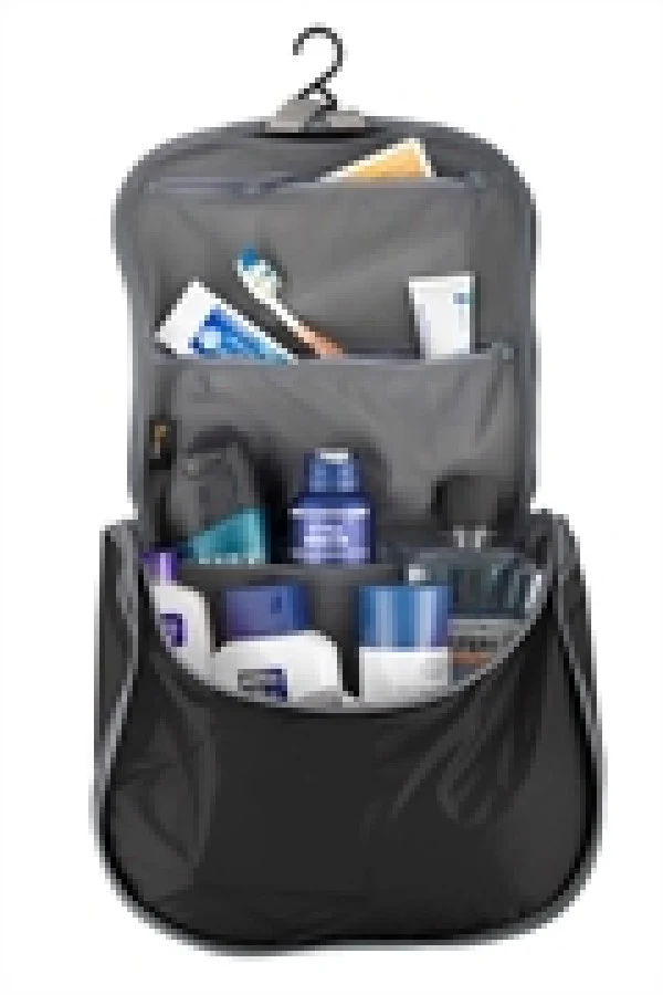Hanging toiletry bag l