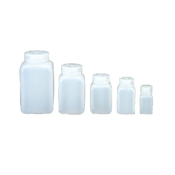 Wide mouth square bottle 250ml
