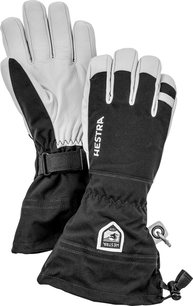 Army Leather Heli Ski - 5 finger