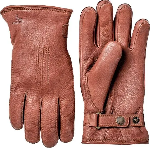 Deerskin lambskin lined glove