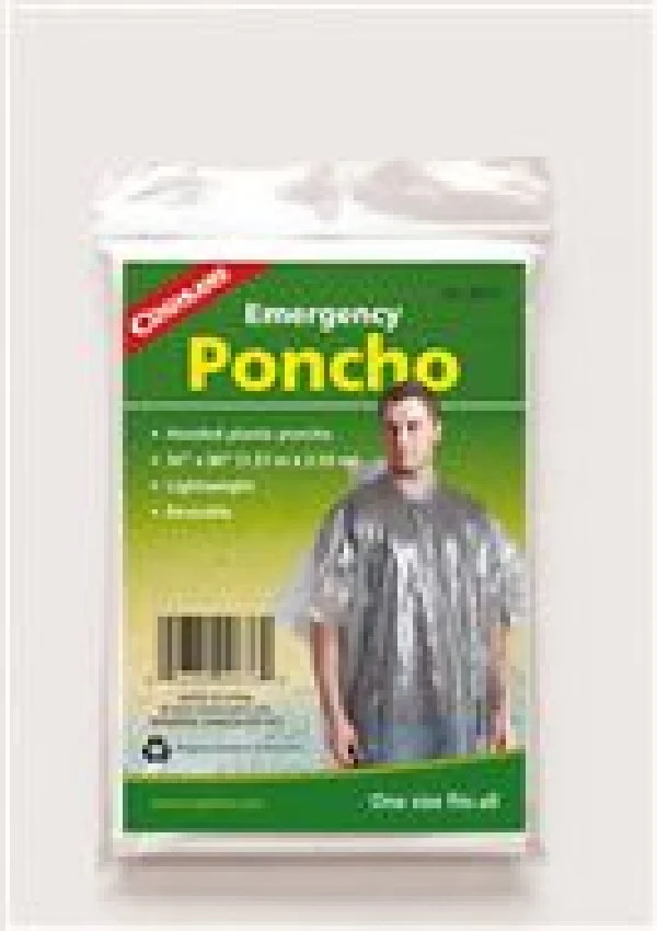 Emergency poncho clear