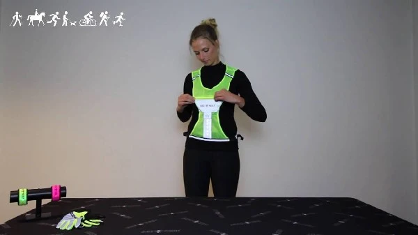 Led safety vest