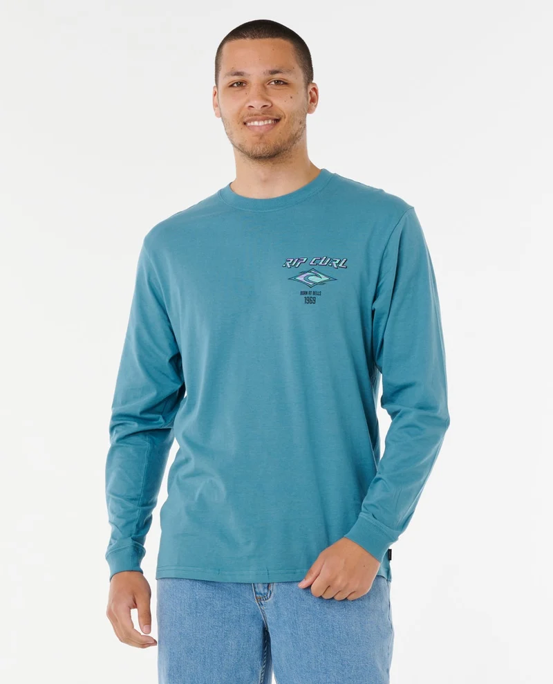 Fade Out Icon Long Sleeve Tee
