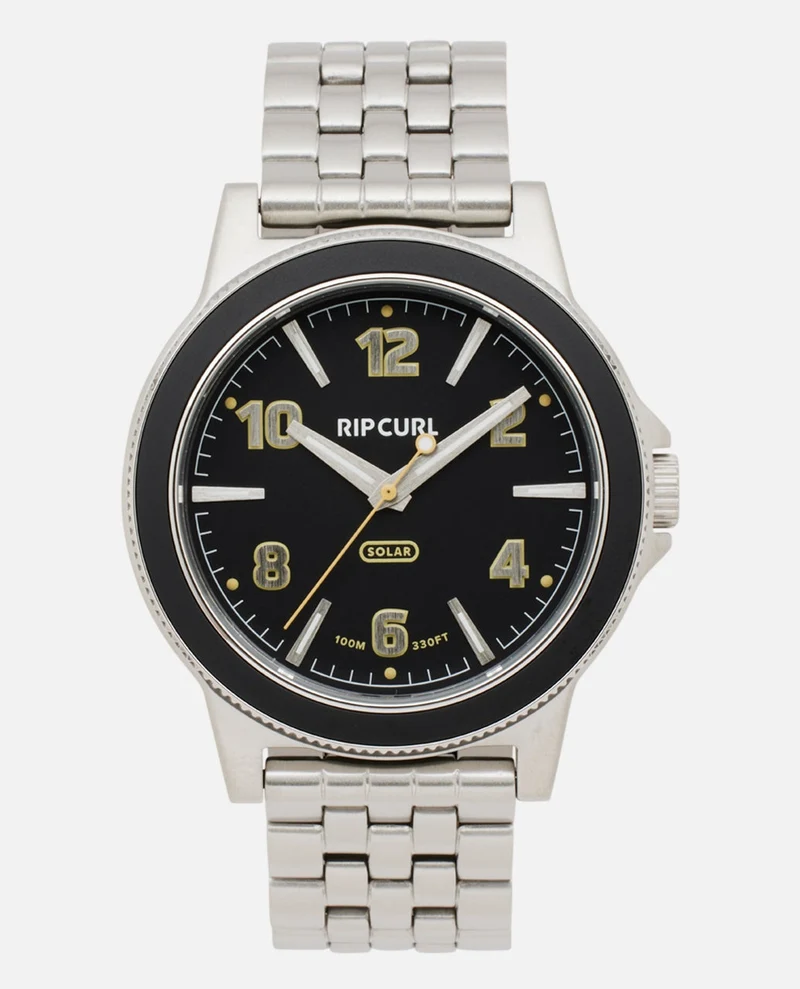Daze Solar Stainless Steel Watch