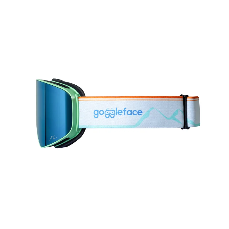 Straight Line Retro | Skibril — UV400 & Comfortabele Pasvorm