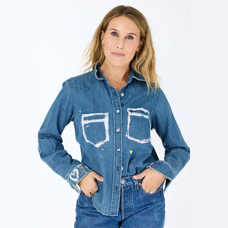 Kerri Rosenthal Pia Western Studio Shirt