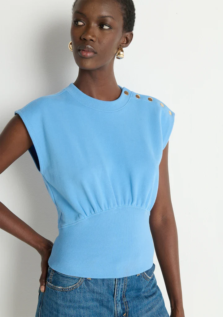 Nation LTD Nadia Sweatshirt - Laguna