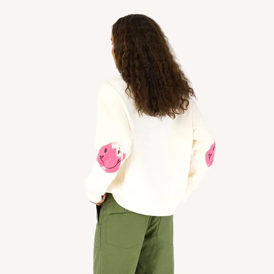 Kerri Rosenthal Ex-Boyfriend Smiley Sweatshirt