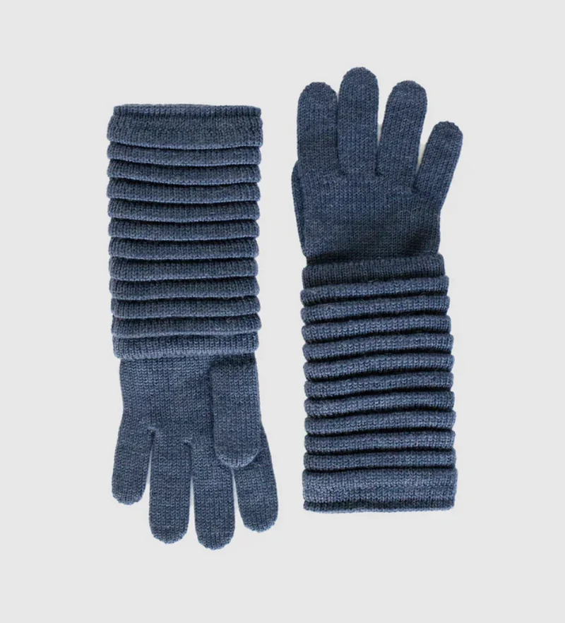SENTALER Ribbed Gloves - Graphite